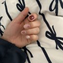 대전서구네일샵 네일 메리엣 월평점 크리스마스 네일아트 후기