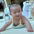 압소바 | 뽀물이 이모가 선물해준 4개월 아기 [압소바] 핑노블 무소 우주복 실착 후기 🧸🩵