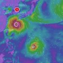 美GFS"25호 콩레이, 일본 규슈지방 스치듯 강타/한국에도 영향줄 듯" 이미지