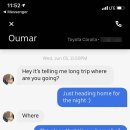 Rumours have been swirling for years that Uber drivers can see each passenger's final destination 이미지