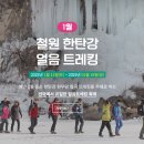 1/19[일] 한탄강 주상절리 잔도+물윗길 얼음 트레킹-산행안내/좌석표 이미지