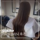 모던카클리닉 | B헤어샵 카나토클리닉 후기