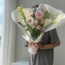 청주 오창 꽃다발 맛집 혜주어스 / 여름 카라 미니장미 꽃다발 후기
