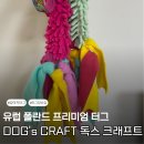 독스(Dog's) | 강아지 터그 장난감 추천 [레인보우 브릿지 : 독스 크래프트] 폴란드 프리미엄 터그 내돈내산 후기