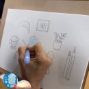 일상을 기록하는 수채 펜드로잉 이미지