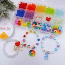 [2021-07-25]취미는 글씨 | 엄마랑 아이랑 커플템, 호호홈 젤리 비즈로 완성하는 감성 가득 '레인보우 팔찌' 제작기