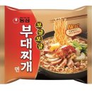 농심 vs 오뚜기 vs 팔도 부대찌개 라면 이미지