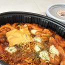 두마리찜닭두찜 광주송정점 | 이번에 나온 두찜 신메뉴 불닭로제찜닭 보통맛(1단계) 솔직후기