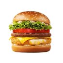 맥도날드 크리스마스 트러플 치즈 버거 ㅎㅜ기 이미지