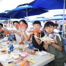 노을빛바다 이미지