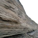 제주 수월봉 화산쇄설층 이미지