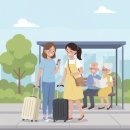 금릉역 버스정류장 이미지