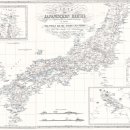독도를 조선 땅으로 그린 지볼트의 ‘일본왕국도’ 이미지