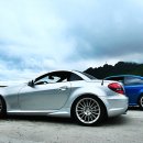 slk55amg &amp; e46 m3 이미지