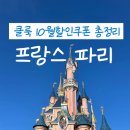다인약국 | 파리 디즈니랜드 입장권 후기 + 클룩 10월 할인쿠폰코드 추석연휴 여행 꿀팁 포함 ✨
