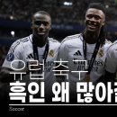 유럽 축구에 흑인 선수가 증가하는 이유 이미지