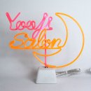 데스크리움] 네온 크리트 주문 제작 후기_ YoojiSalon+달(중)