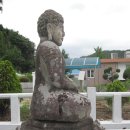 의령 중교리 석조여래좌상 이미지