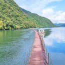 "한탄강 물윗길 부럽지 않네요" 수면 위 1.5km 부교·290m 다리 건너는 산책 명소 이미지