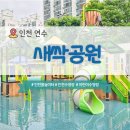 새싹어린이공원 | 인천 연수 무료 물놀이터 새싹공원 (+시장 김밥까지)