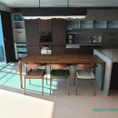 미산 | [설치후기] 햇살 아래 빛나는, 북미산 FAS 월넛 35T 한판 테이블과 엘린 체어의 품격