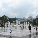 바닥분수 이미지