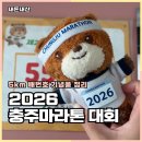 2026 충주마라톤대회 5km 단체 배번호 기념품 코스 정리