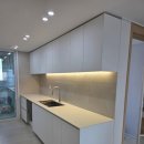 진건오남로550번길25 | 이문동 래미안아파트 주방인테리어 리모델링 시공 후기｜도브화이트 무광