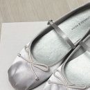 (주)리츠앤코리아 | 찰스앤키스 에미코 새틴 보우 메리 제인 플랫 실버 내돈내산 후기
