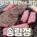 매곡외산로 | 양산 덕계 동부산cc 모임 회식으로 좋은 소고기 맛집 송림정