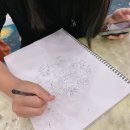 신나는그림여행 | [의정부신곡동미술학원]🌴 시원한 그림, 나만의 부채 만들기 — 여름 특별수업 후기 🌴[신나는그림여행]