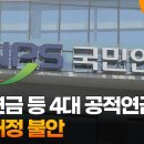 국민연금 세대별 차등 인상 여론조사 이미지