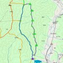지장계곡 입구를 기준으로 포천 지장산 환종주 산행을 완성하기 위해 포천 관인봉을 다녀왔다. 이미지