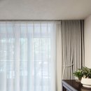 미주프라자 | 강서구 등촌 미주진로아파트 커튼 시공 후기｜차르르 쉬폰과 암막커튼 선택 이유