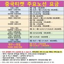 [3~5월/중국항공권] 연태,청도,상해,장춘,연길 등 이미지