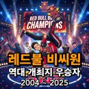 비씨200 | 레드불 비씨원 BC ONE 역대 우승자 및 개최지 총정리 2004~2026