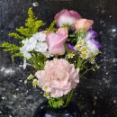 🌸 미니꽃다발 후기 – 천안 꽃집 ‘꽃빛소리’에서 불당동 꽃집 찾으신다면 추천!