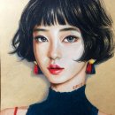 색연필 일러스트 이미지