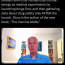 Helmet Sturz 전 화이자 소속 책 vaccine mafia 이미지