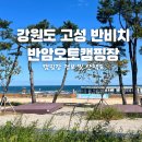 반암 바닷가민박 | 강원도 고성 반비치 반암오토캠핑장 애견동반캠핑장 바닷가바로앞