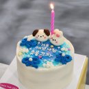 남자친구 생일케이크 주문제작 구의 케이크더조아 내돈내산