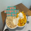 범어삼환나우빌경로당 | 대구 수성신천점 설빙 팥인절미 망고 반반 설빙추천<설빙>