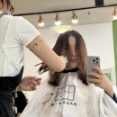 야탑역 미용실 브린헤어 야탑역점 중단발 레이어드 C컬펌 : 라일 실장님