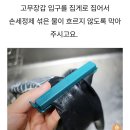 김장 고무장갑 초간단 세척법 이미지