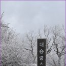 하얀능선 | 겨울 서북능선, 남교리까지 --- 2603