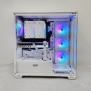 부산 신평 RTX 50 시리즈로 빌드한 화이트 게이밍 컴퓨터