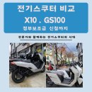 GS25(무계대동점) | 전기스쿠터 GS100, X10비교에서 전기오토바이 정부보조금 신청까지!