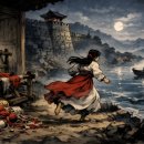 서경연가(西京戀歌) — 고려가요(高麗歌謠) 화백(华伯) 이미지