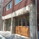 도림초교.이문안 버스승강장 | [구리] 교문동 카페소하 방문후기 (달달한 꿀케이크, 우드톤 인테리어 분위기 갑)