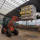 기동축산 | 히타치 휠로더 ZW50 베일러 집게 세팅 가이드